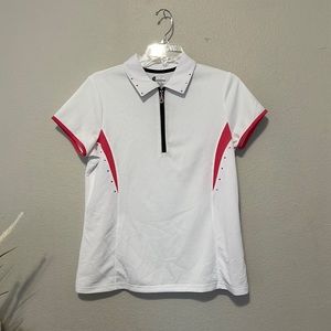 IZOD XTREME FUNCTION WOMENS GOLF SHIRT